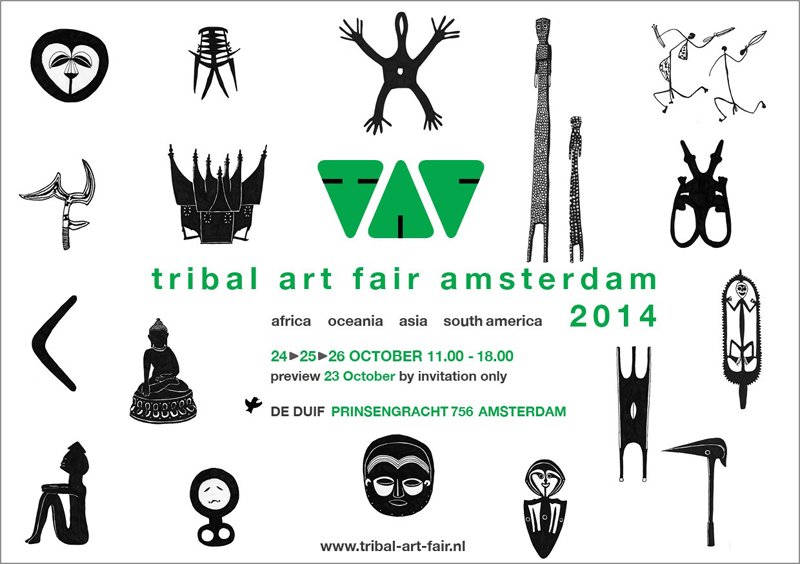 Tribal Art Fair Amsterdam 24-25-26 october 2014
